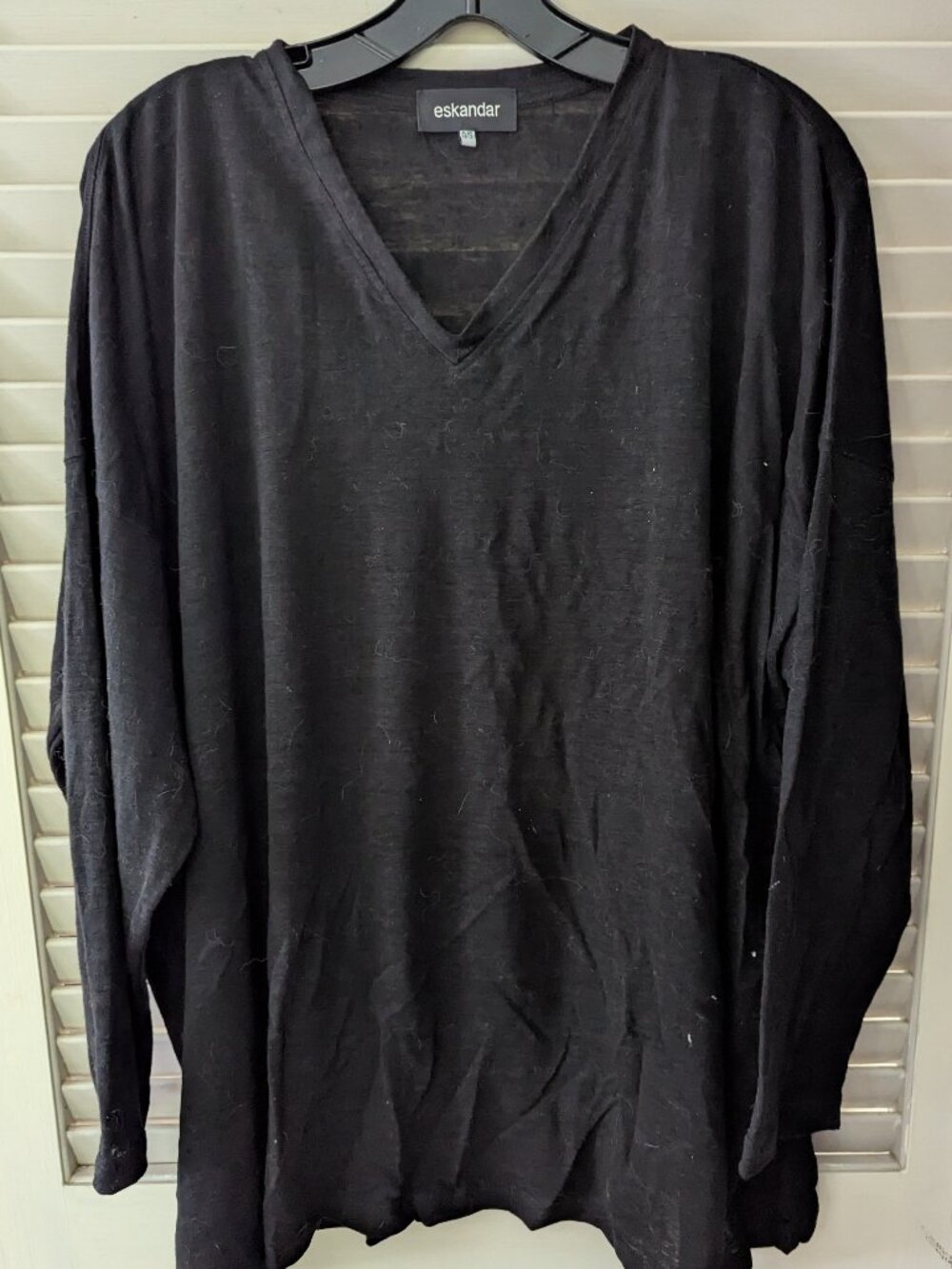 Eskandar linen top